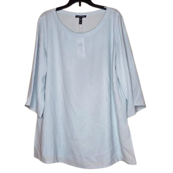 Eileen Fisher Tops - NWT Eileen Fisher Women's Silk Ballet Neck Top - Clearwater